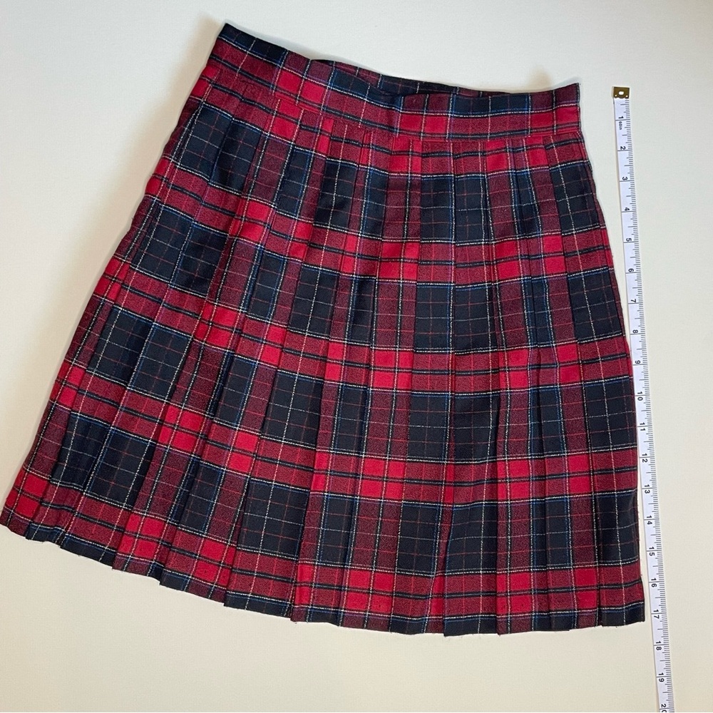 70s Vintage Pleated XS Skirt